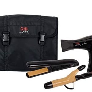 Chi Travel Set of 4: Travel Size Tools with travel case